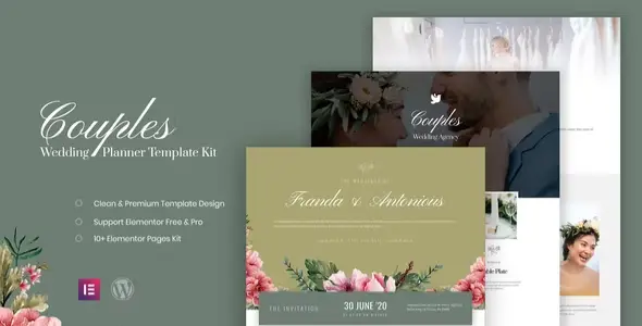 Couples – Wedding Planner Template Kit